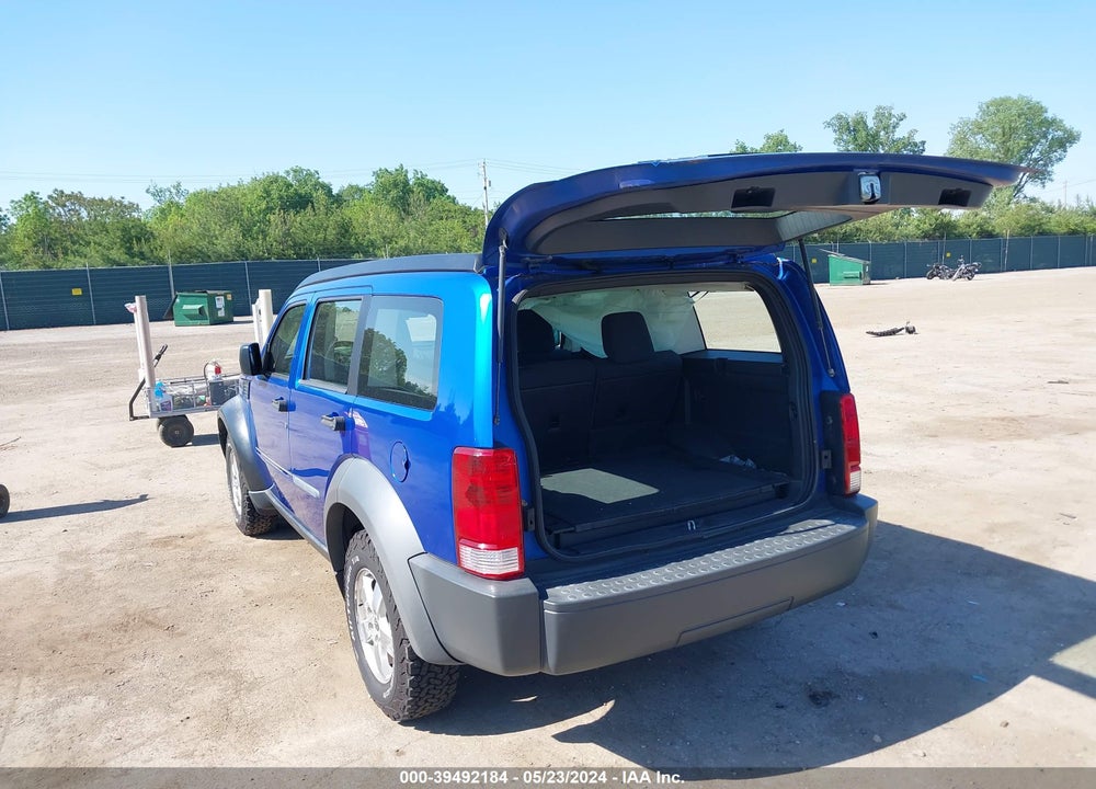 2008 DODGE NITRO VIN: 1D8GU28K08W142704