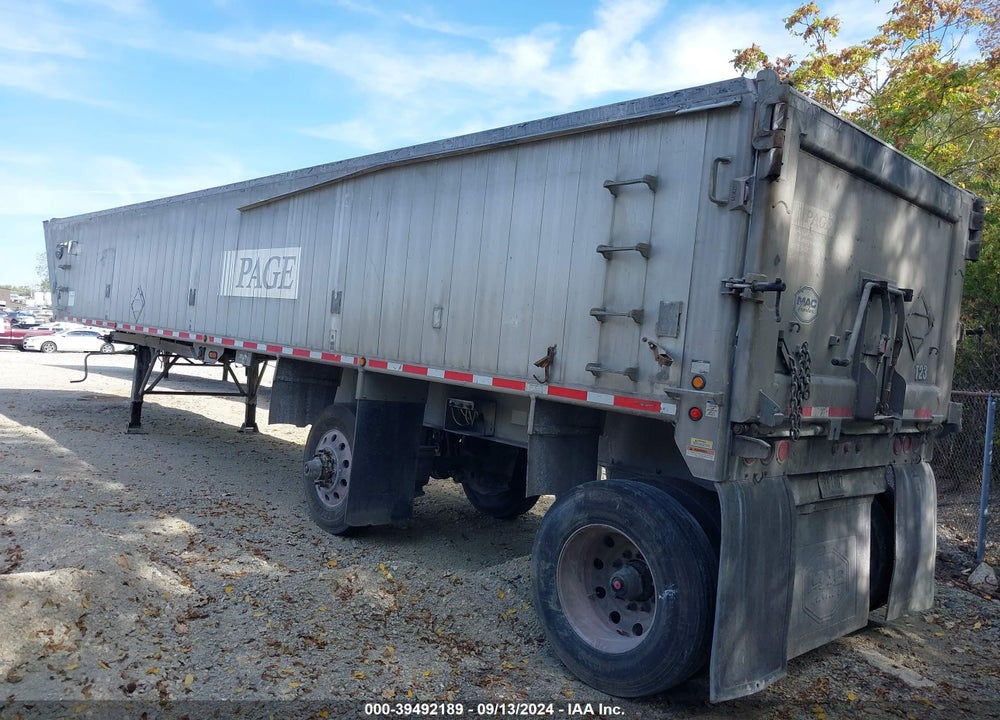 2011 MAC TRAILER MFG DUMP VIN: 5MADN4021BC019470