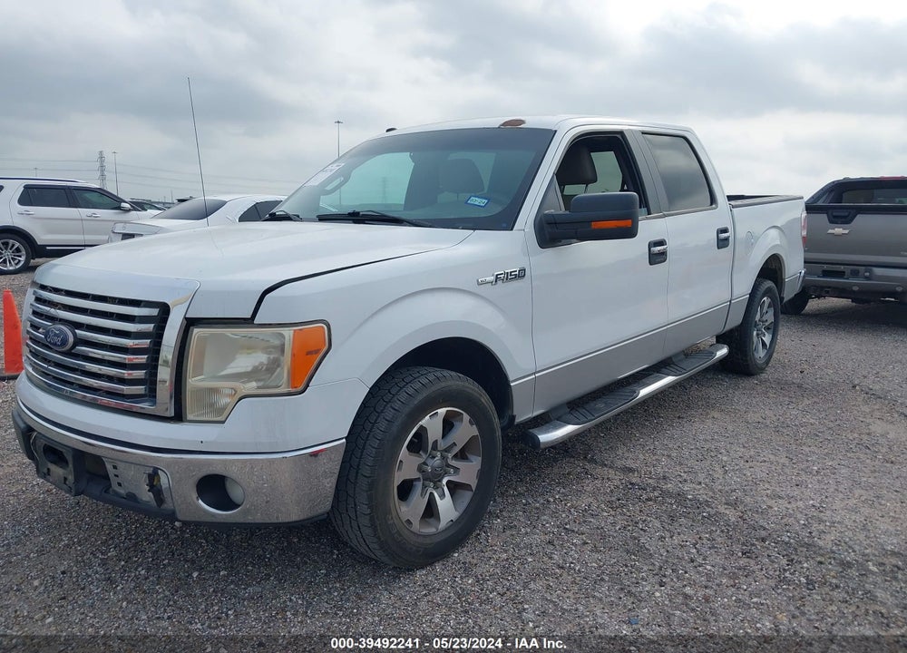 2010 FORD F150 SUPERCREW VIN: 1FTFW1CVXAKA77261