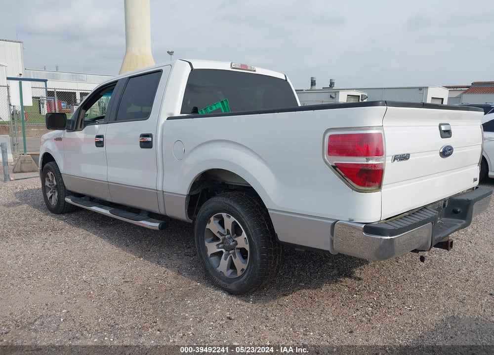 2010 FORD F150 SUPERCREW VIN: 1FTFW1CVXAKA77261