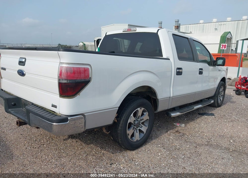 2010 FORD F150 SUPERCREW VIN: 1FTFW1CVXAKA77261