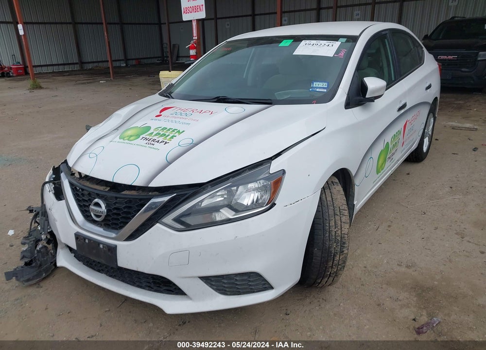 2016 NISSAN SENTRA VIN: 3N1AB7APXGY291743