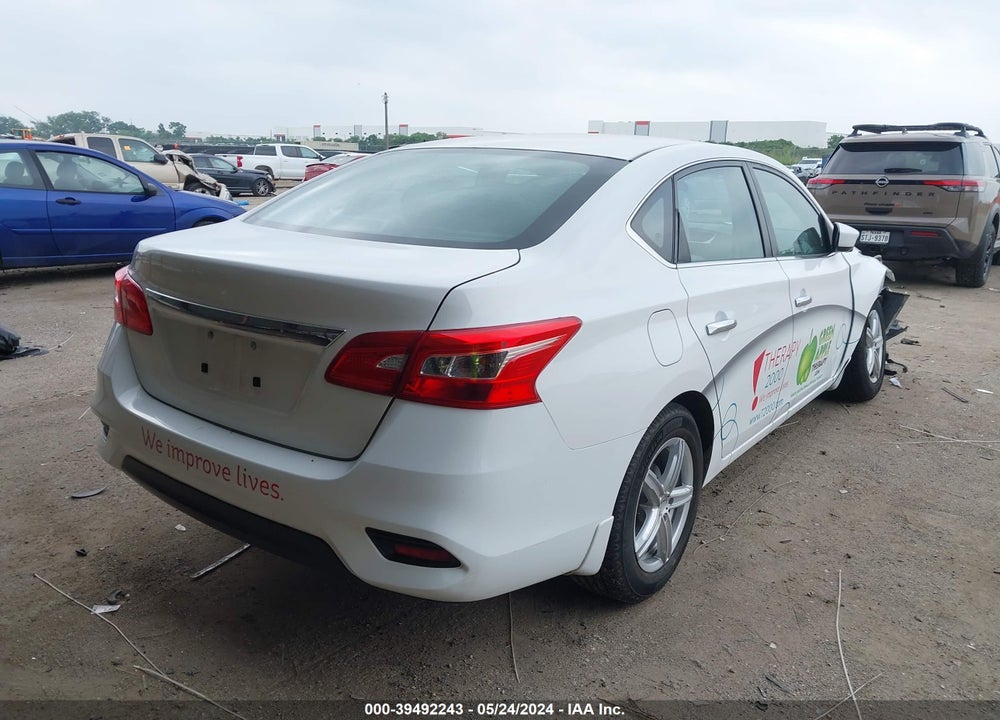 2016 NISSAN SENTRA VIN: 3N1AB7APXGY291743