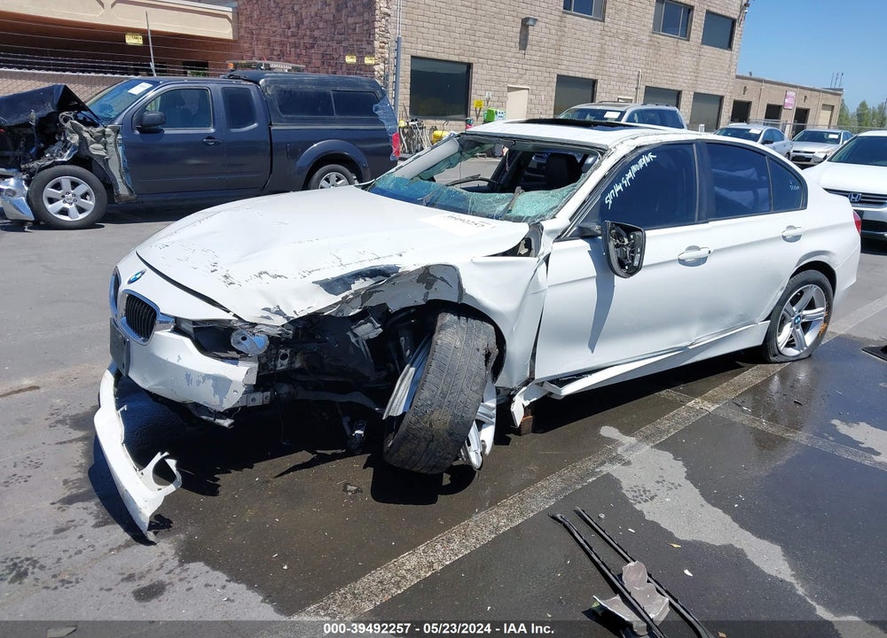 2015 BMW 328 I SULEV VIN: WBA3C1C59FK120522