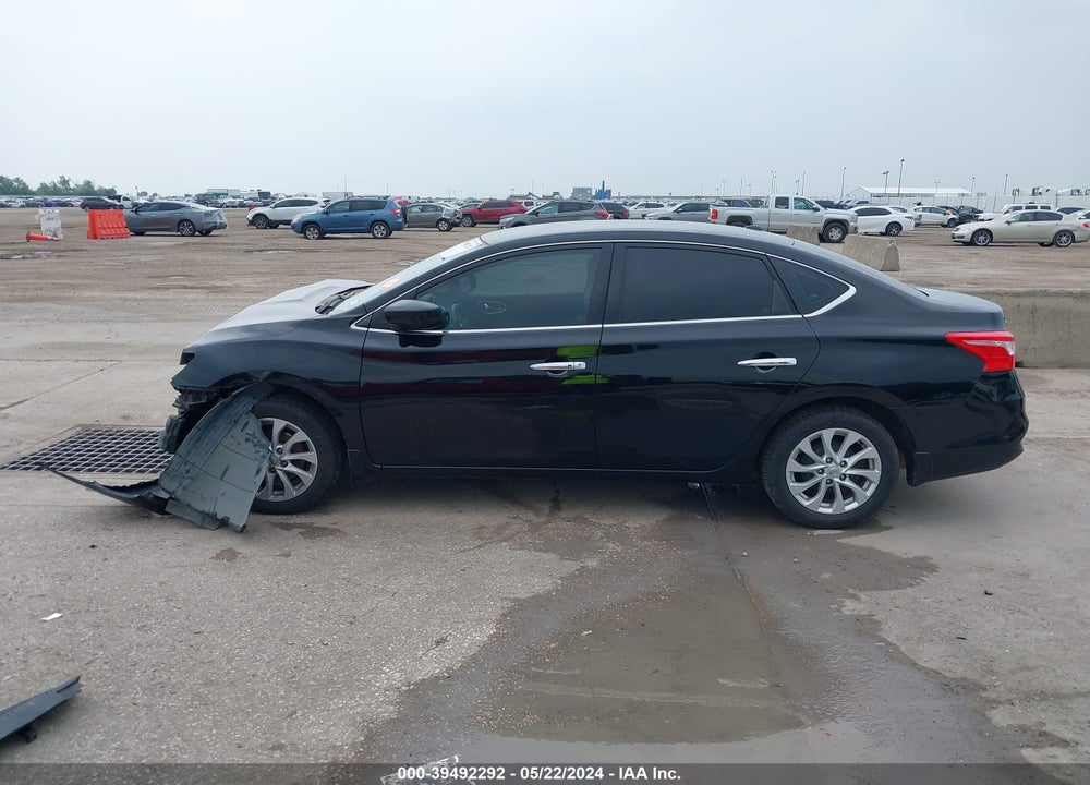 2018 NISSAN SENTRA SV VIN: 3N1AB7AP0JY215505