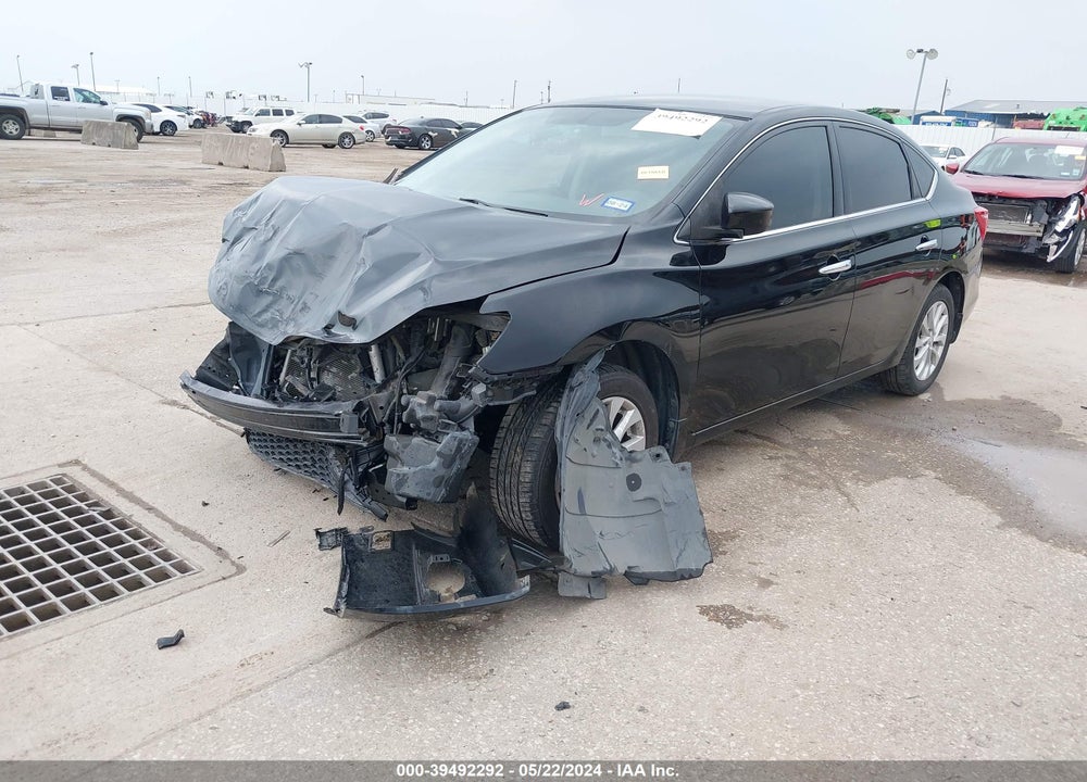 2018 NISSAN SENTRA SV VIN: 3N1AB7AP0JY215505