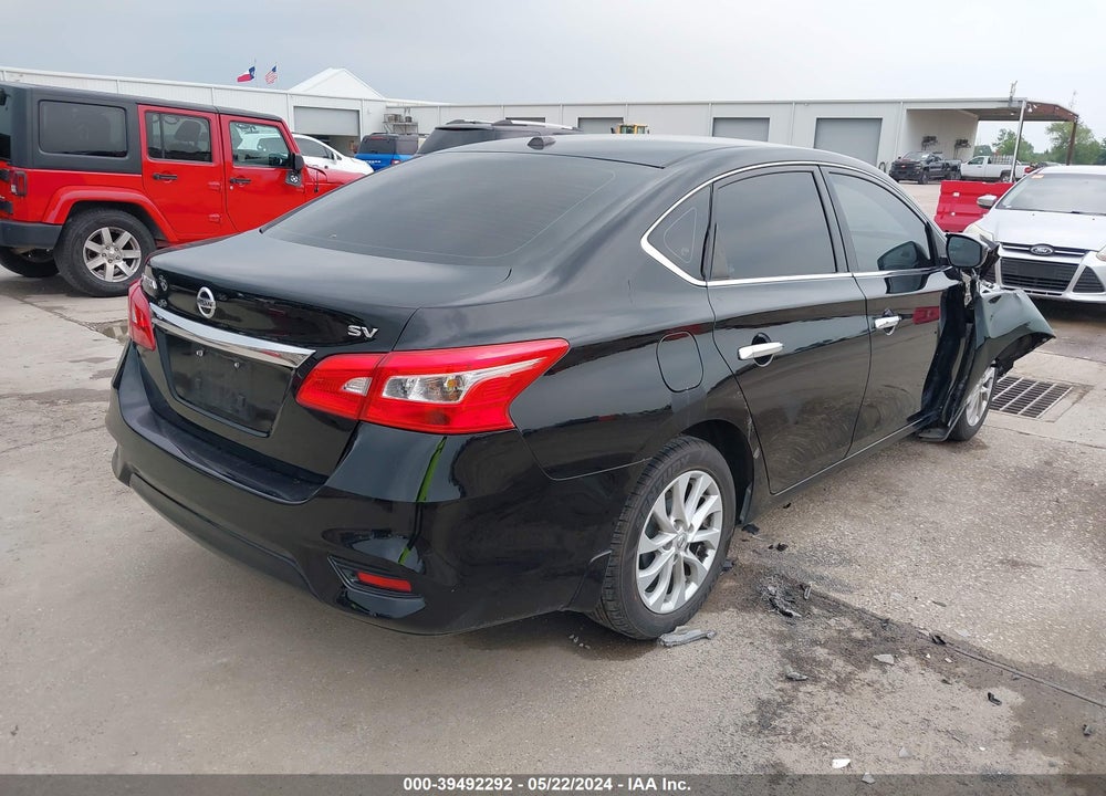 2018 NISSAN SENTRA SV VIN: 3N1AB7AP0JY215505