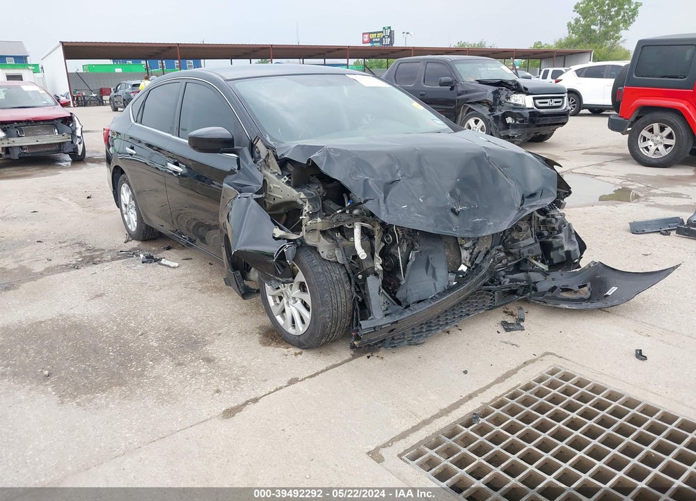 2018 NISSAN SENTRA SV VIN: 3N1AB7AP0JY215505
