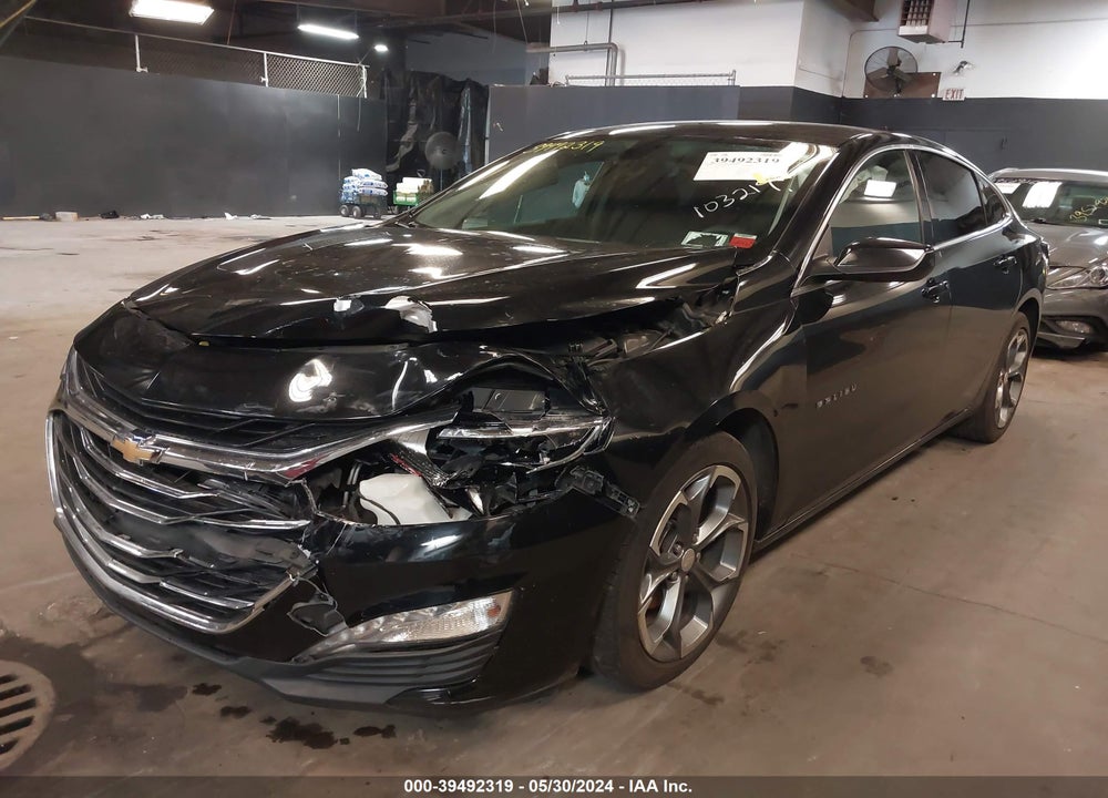 2020 CHEVROLET MALIBU FWD LT VIN: 1G1ZD5ST2LF103219