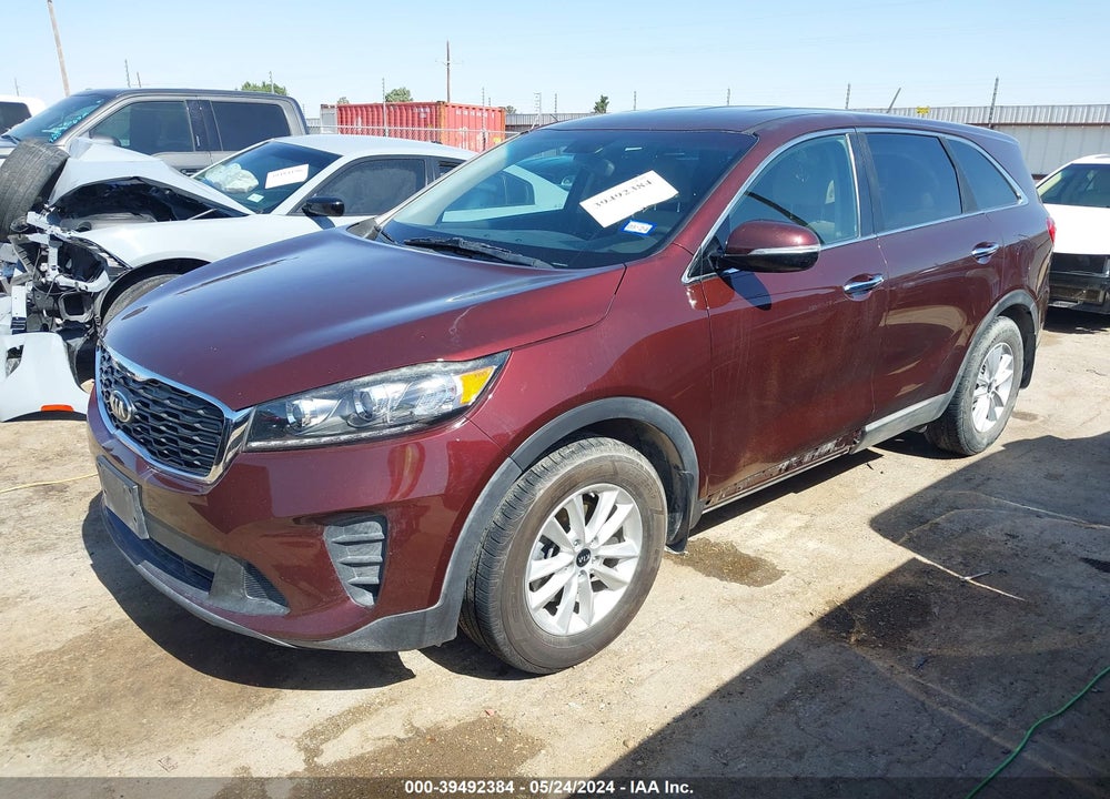 2020 KIA SORENTO 2.4L LX VIN: 5XYPG4A33LG631530