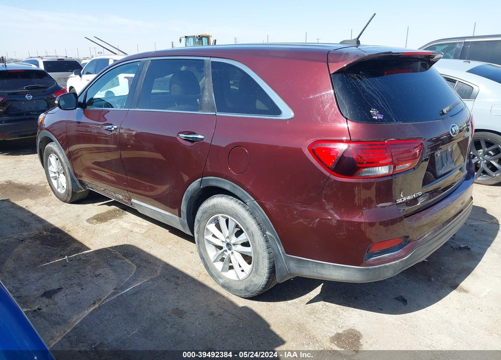 2020 KIA SORENTO 2.4L LX VIN: 5XYPG4A33LG631530