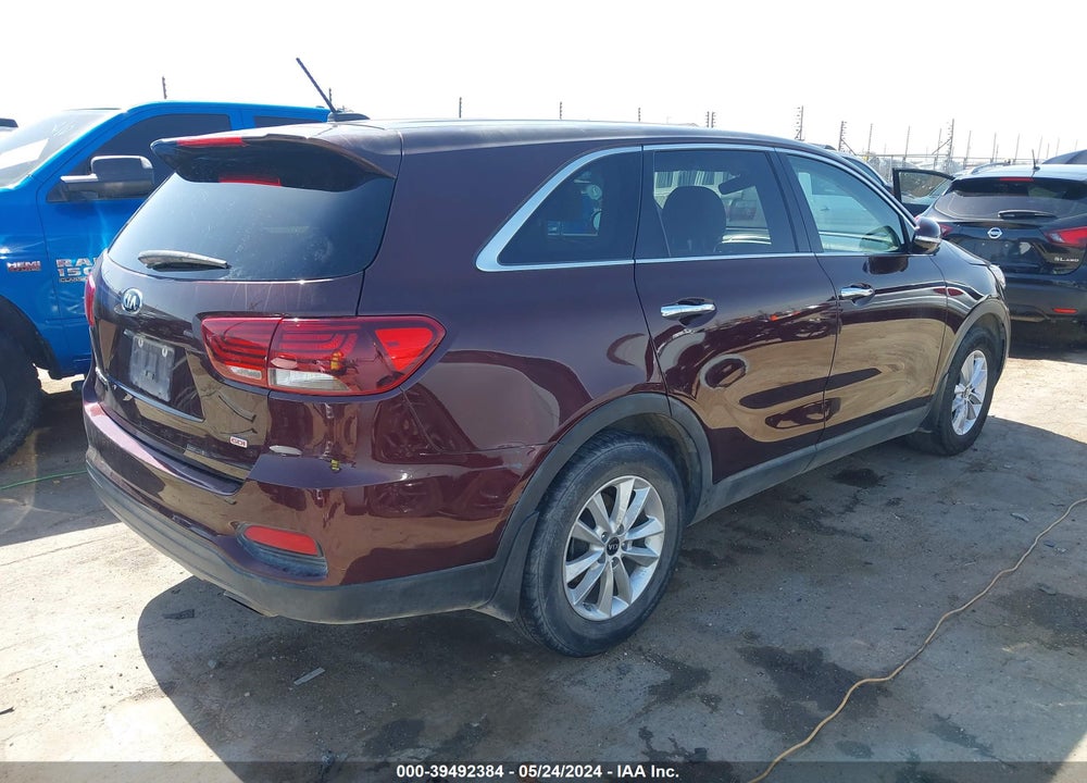 2020 KIA SORENTO 2.4L LX VIN: 5XYPG4A33LG631530