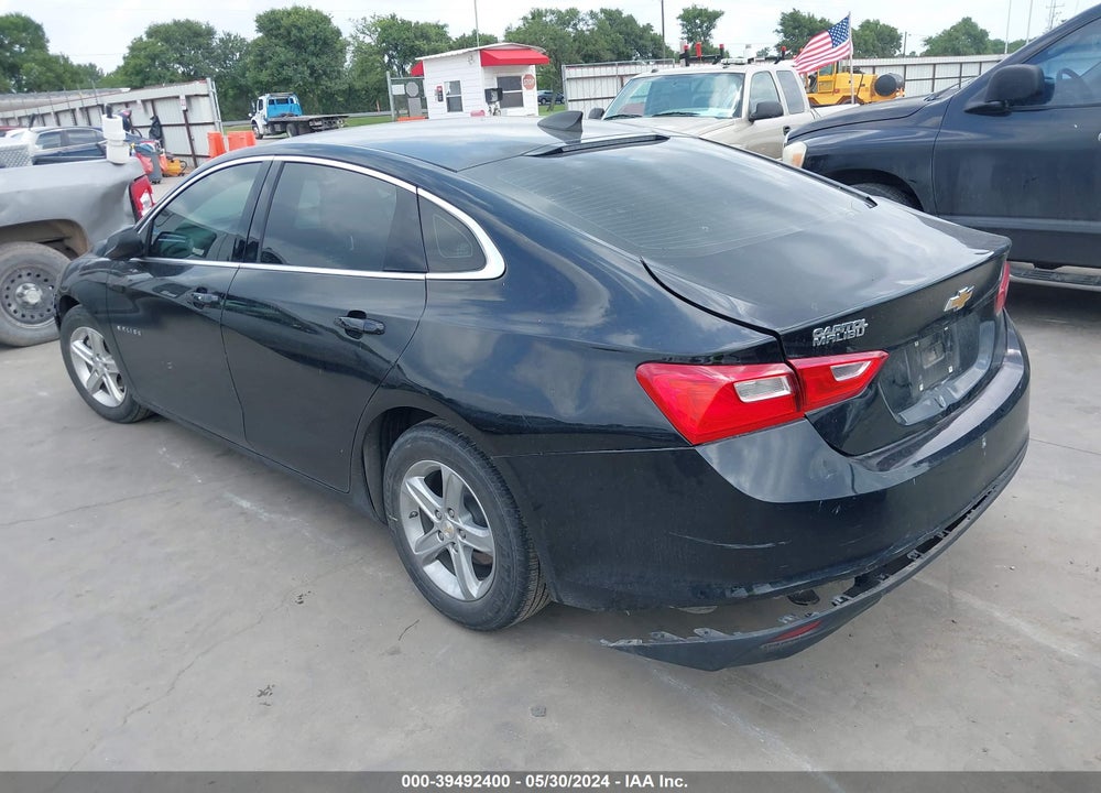 2020 CHEVROLET MALIBU FWD LS VIN: 1G1ZB5ST6LF139789