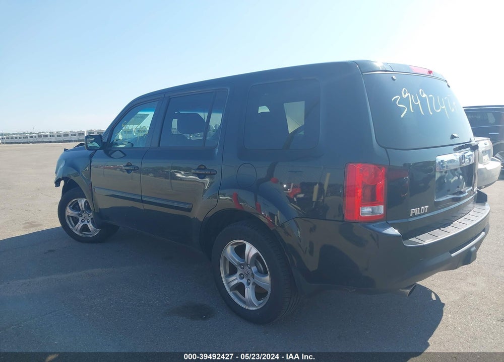 2013 HONDA PILOT EX-L VIN: 5FNYF4H74DB005963