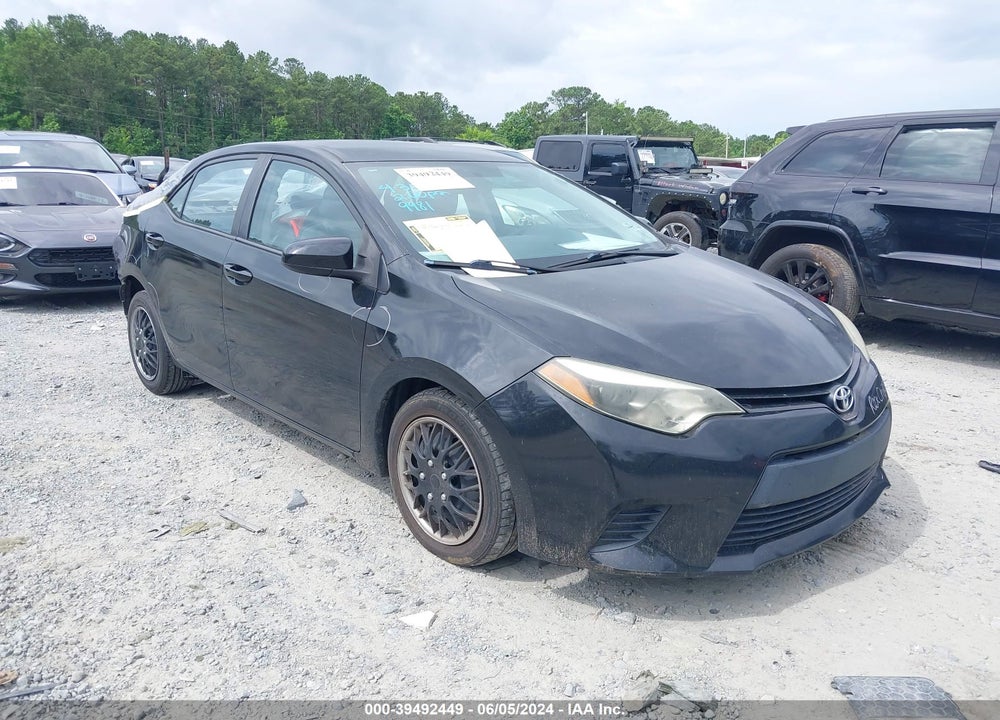 2014 TOYOTA COROLLA LE VIN: 2T1BURHE7EC146281