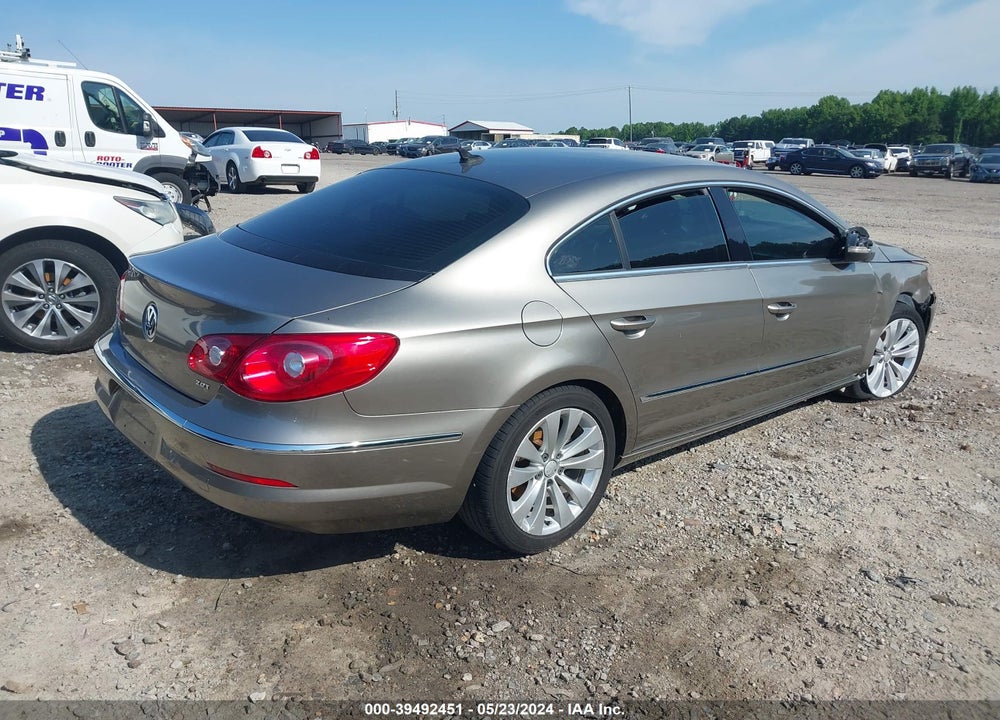 2011 VOLKSWAGEN CC SPORT VIN: WVWMN7AN9BE719016