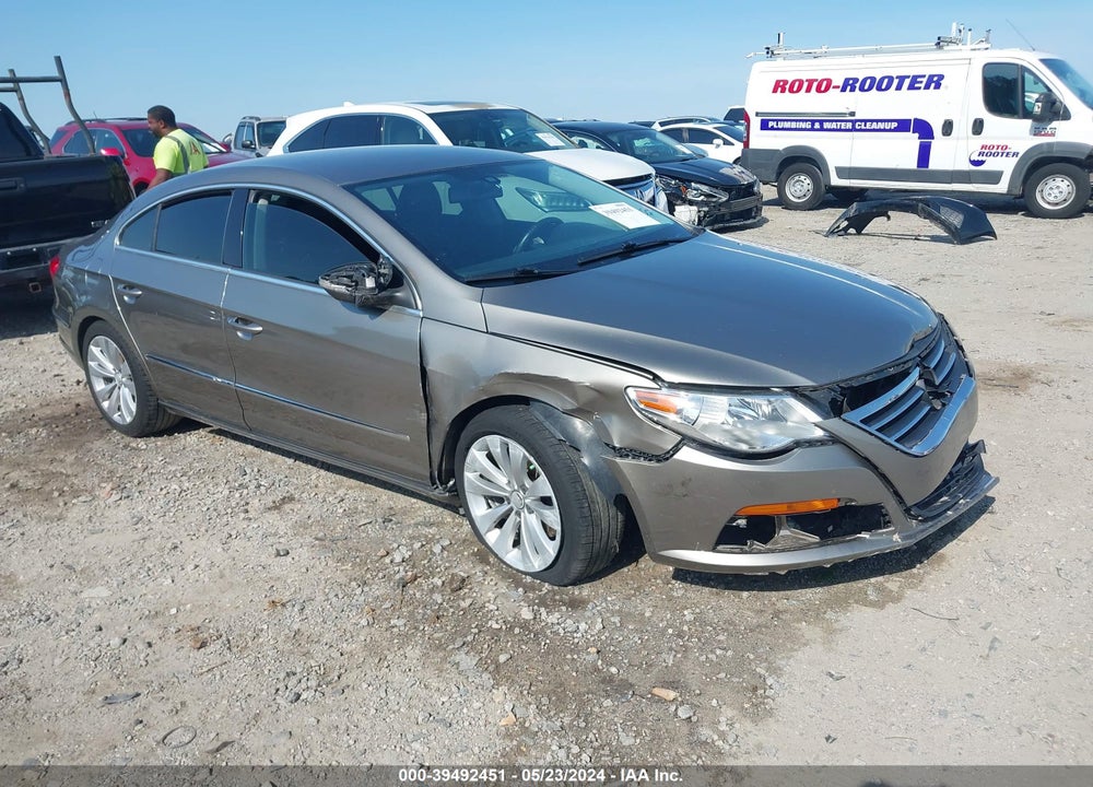 2011 VOLKSWAGEN CC SPORT VIN: WVWMN7AN9BE719016