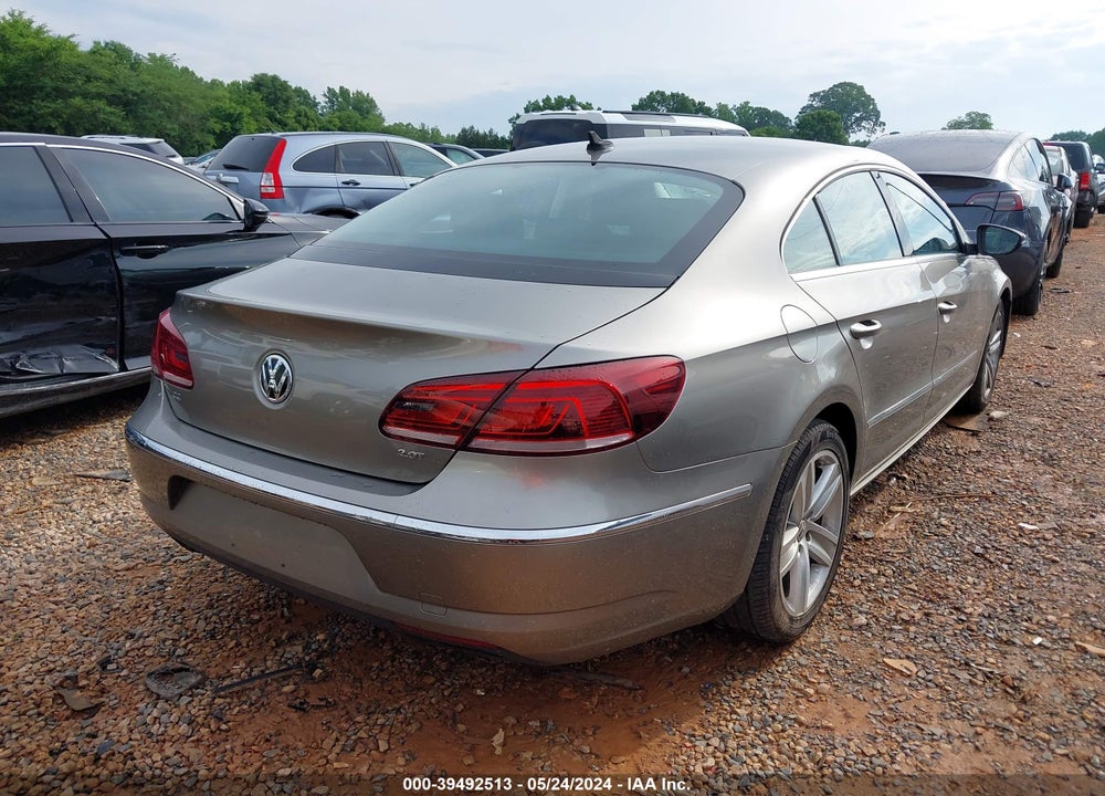 2013 VOLKSWAGEN CC VIN: WVWBP7AN4DE512117