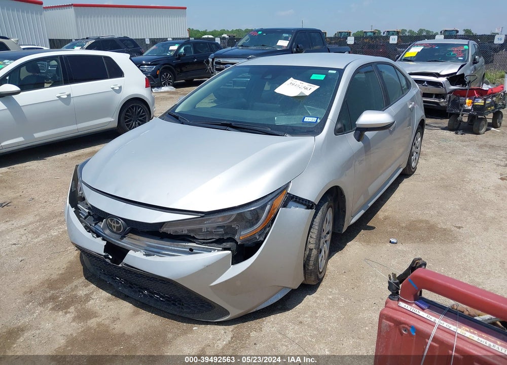 2022 TOYOTA COROLLA LE VIN: 5YFEPMAE4NP374143