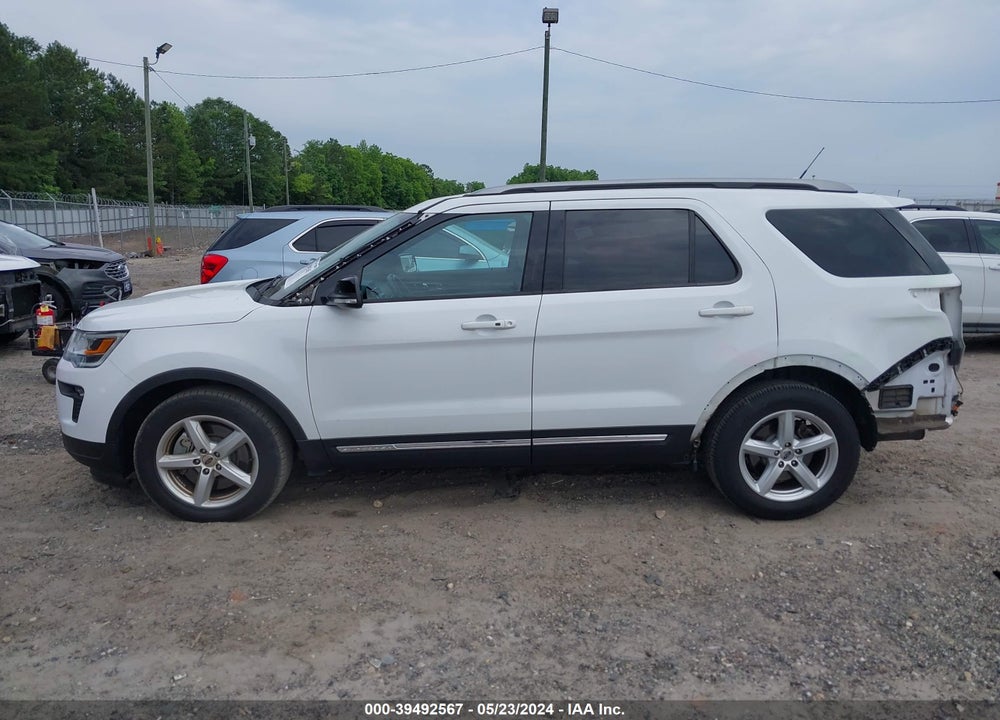2018 FORD EXPLORER XLT VIN: 1FM5K7D89JGA17666