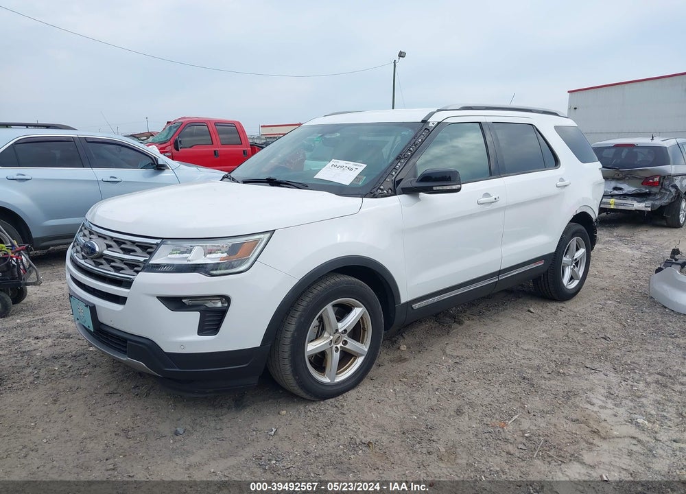 2018 FORD EXPLORER XLT VIN: 1FM5K7D89JGA17666