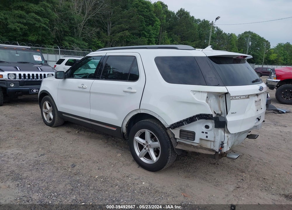 2018 FORD EXPLORER XLT VIN: 1FM5K7D89JGA17666