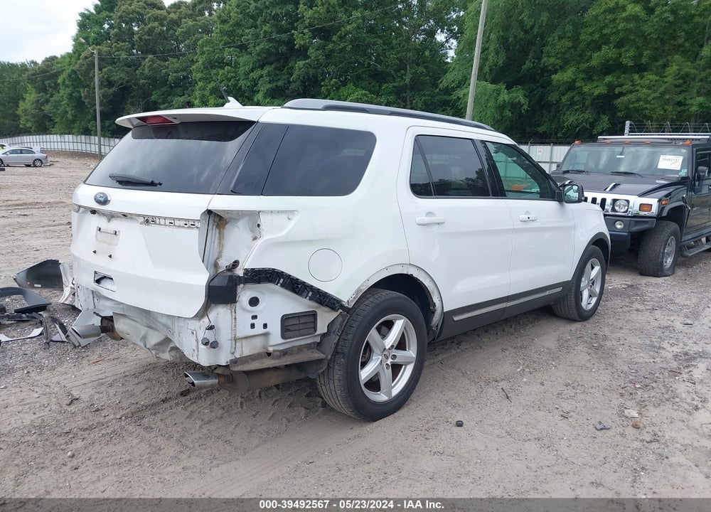 2018 FORD EXPLORER XLT VIN: 1FM5K7D89JGA17666