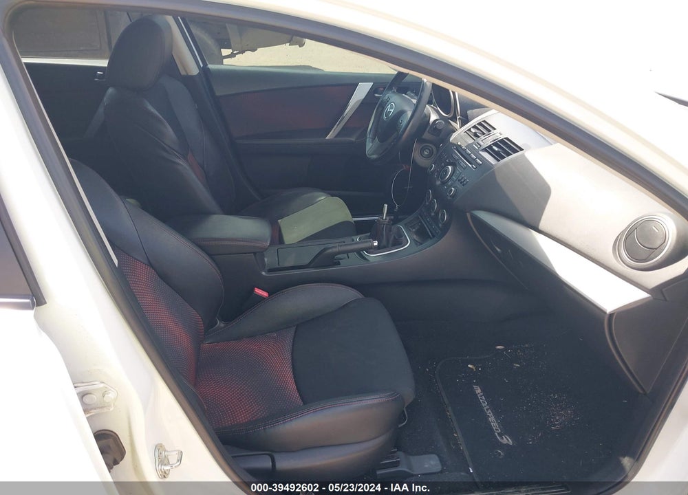 2012 MAZDA SPEED3 TOURING VIN: JM1BL1L34C1657863