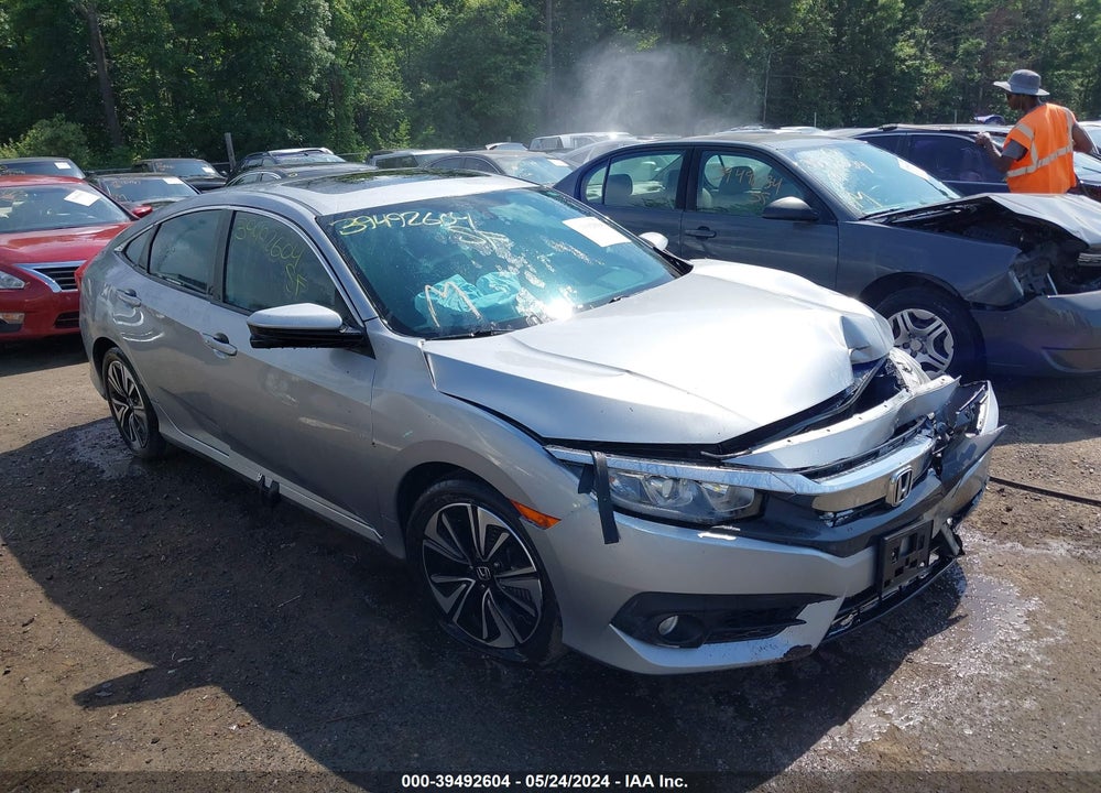 2017 HONDA CIVIC EXL VIN: 19XFC1F72HE022838