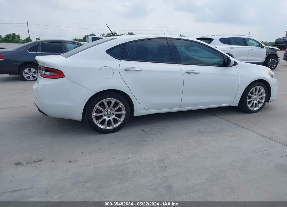 2013 DODGE DART LIMITED/R/T VIN: 1C3CDFCH5DD319158