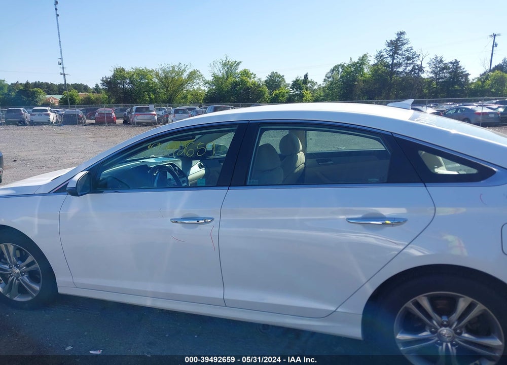 2018 HYUNDAI SONATA SEL VIN: 5NPE34AF0JH651303
