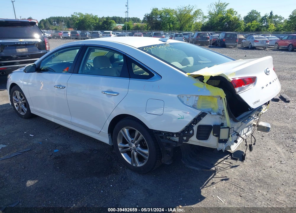 2018 HYUNDAI SONATA SEL VIN: 5NPE34AF0JH651303