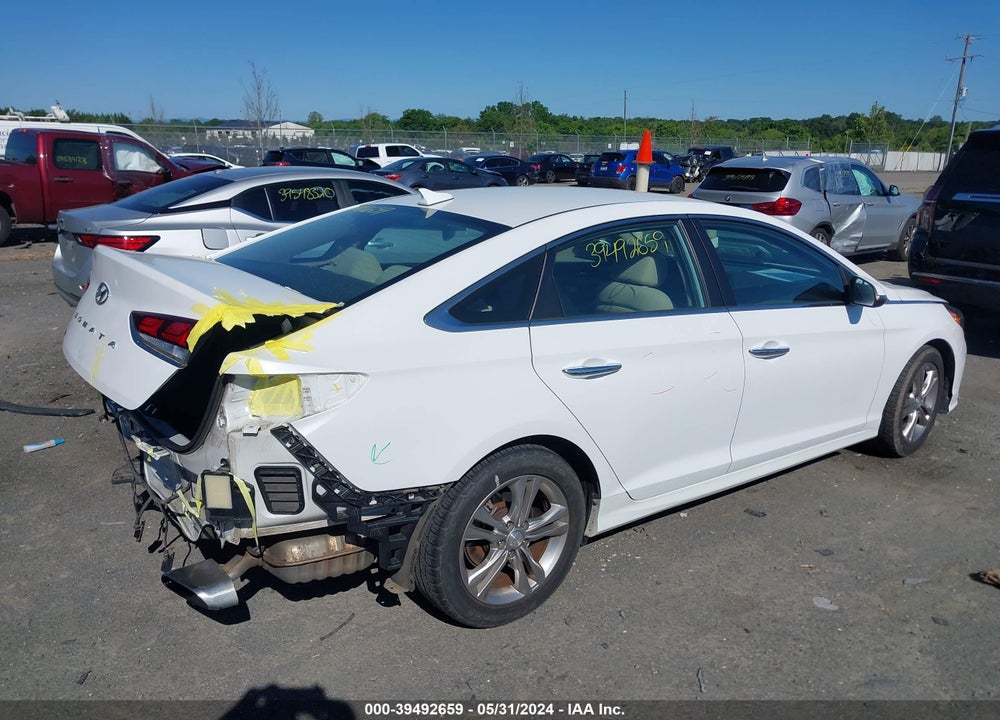 2018 HYUNDAI SONATA SEL VIN: 5NPE34AF0JH651303