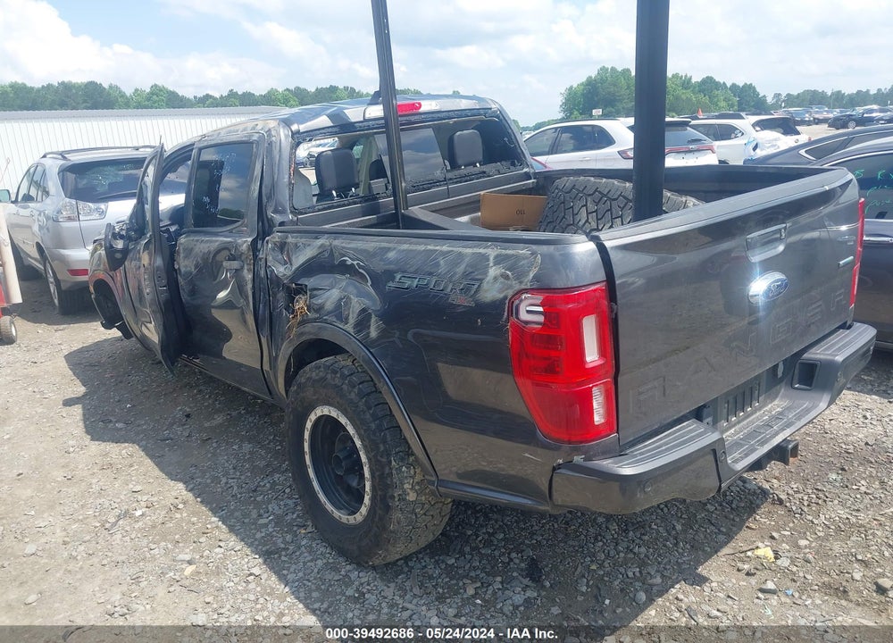 2019 FORD RANGER VIN: 1FTER4FHXKLB19790