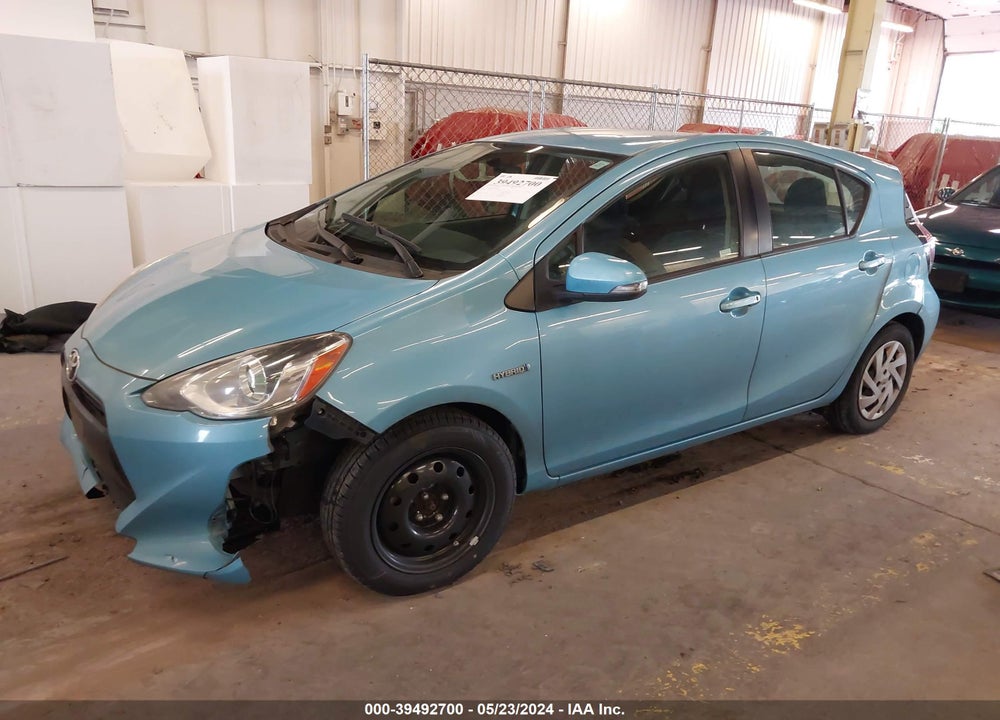 2015 TOYOTA PRIUS C THREE VIN: JTDKDTB30F1086743