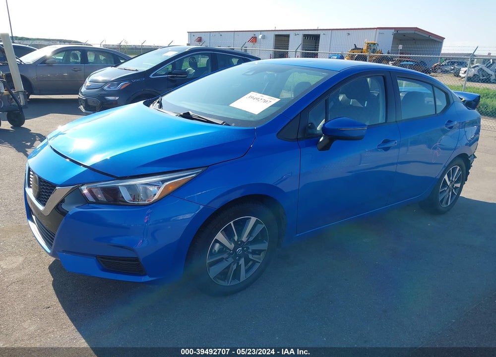 2021 NISSAN VERSA SV XTRONIC CVT VIN: 3N1CN8EVXML841708