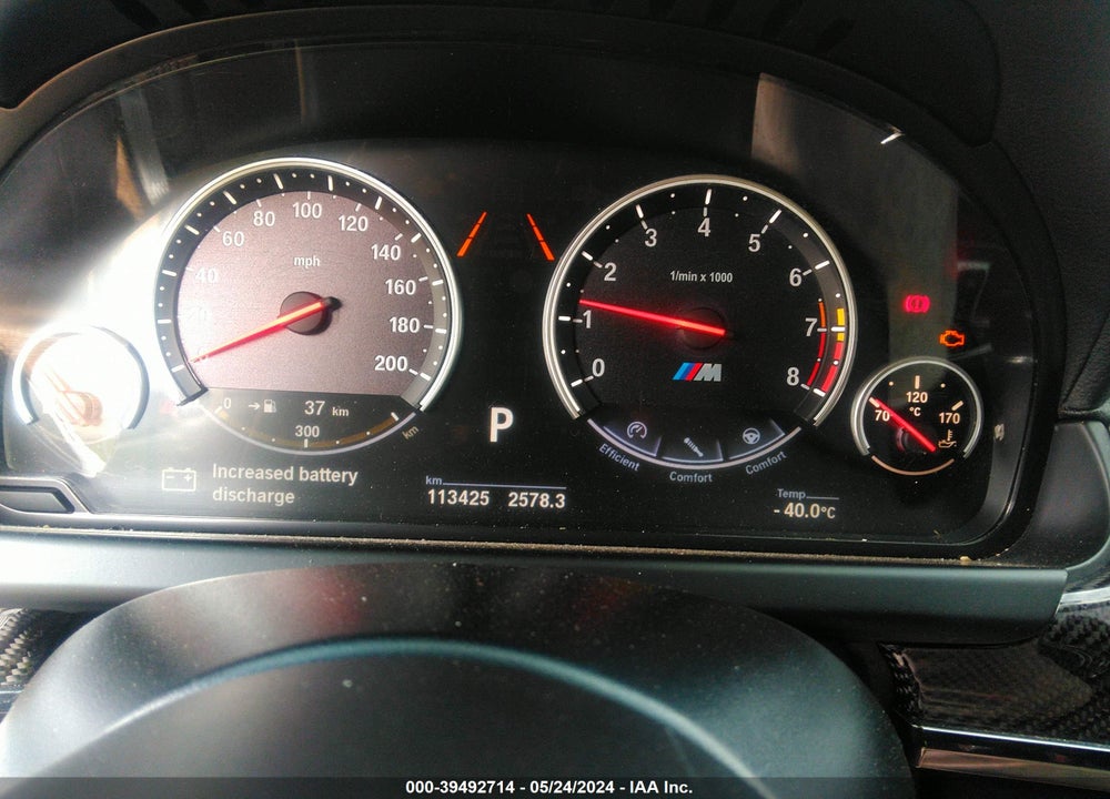 2017 BMW M6 GRAN COUPE VIN: WBS6E9C55HG437429