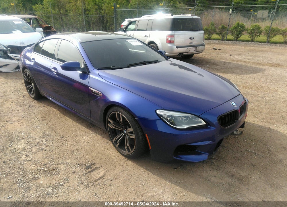 2017 BMW M6 GRAN COUPE VIN: WBS6E9C55HG437429