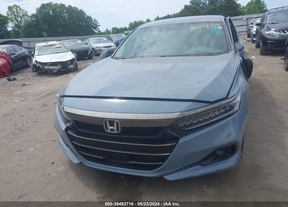 2021 HONDA ACCORD SPORT VIN: 1HGCV1F39MA035322