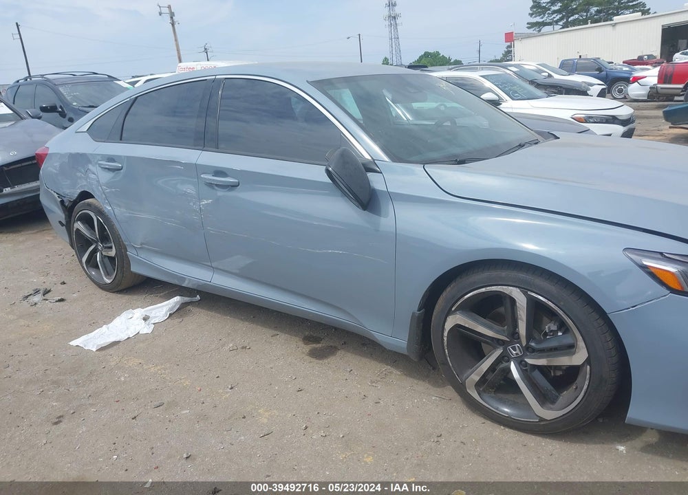 2021 HONDA ACCORD SPORT VIN: 1HGCV1F39MA035322