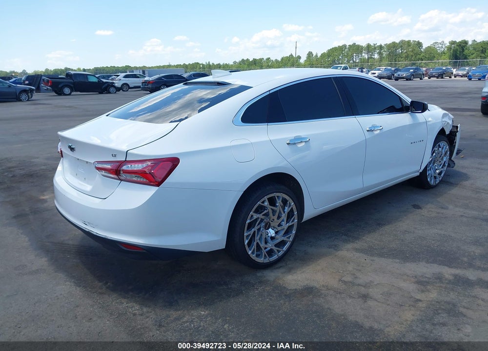 2020 CHEVROLET MALIBU FWD LT VIN: 1G1ZD5ST0LF052447