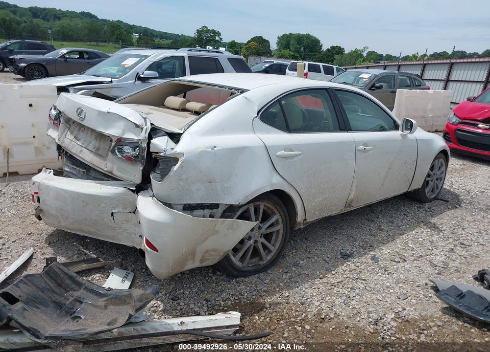 2006 LEXUS IS 250 VIN: JTHBK262X65008141