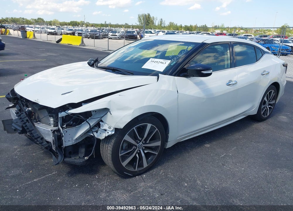 2022 NISSAN MAXIMA SV XTRONIC CVT VIN: 1N4AA6CV9NC503260