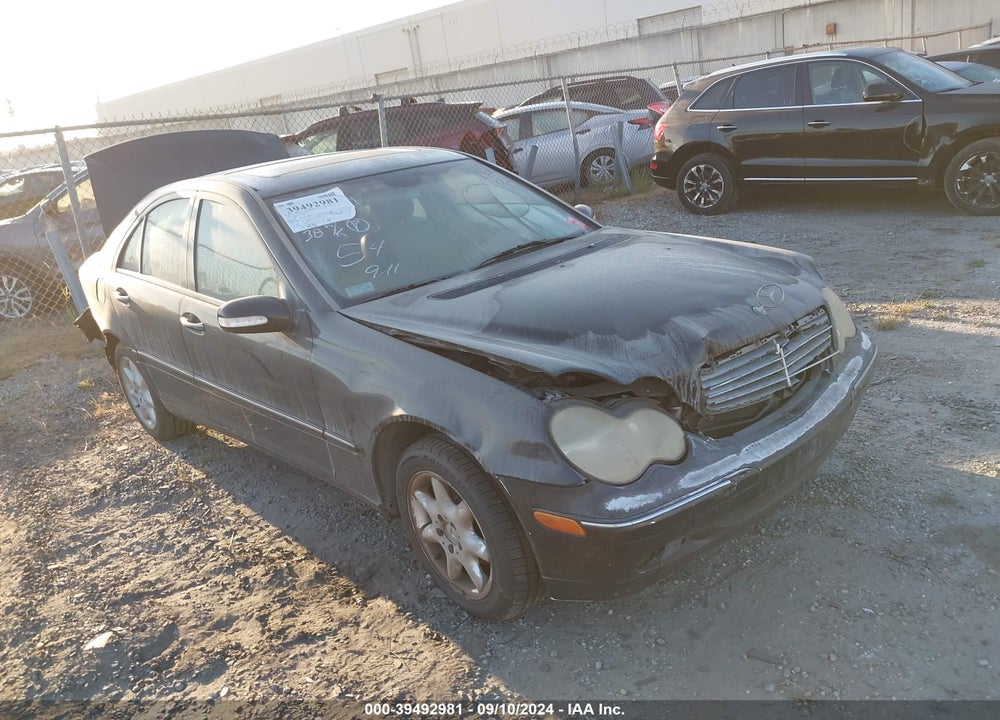 2002 MERCEDES-BENZ C 240 VIN: WDBRF61J62F224422