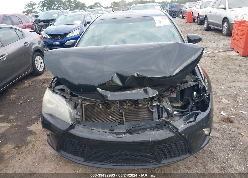 2015 TOYOTA CAMRY SE VIN: 4T1BF1FK5FU053344