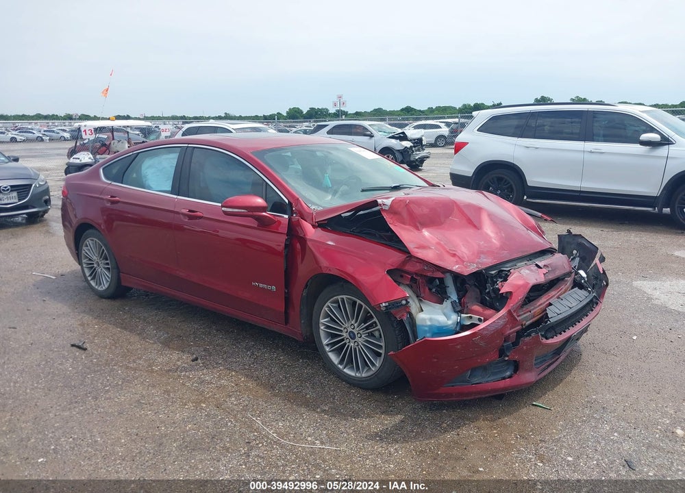 2013 FORD FUSION HYBRID SE VIN: 3FA6P0LU8DR360889