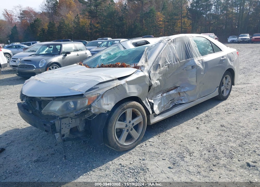 2012 TOYOTA CAMRY SE VIN: 4T1BF1FK4CU038278
