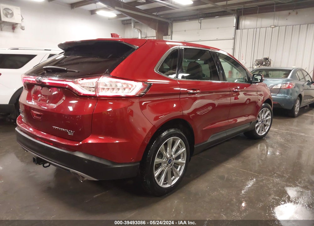 2017 FORD EDGE TITANIUM VIN: 2FMPK4K80HBC21820