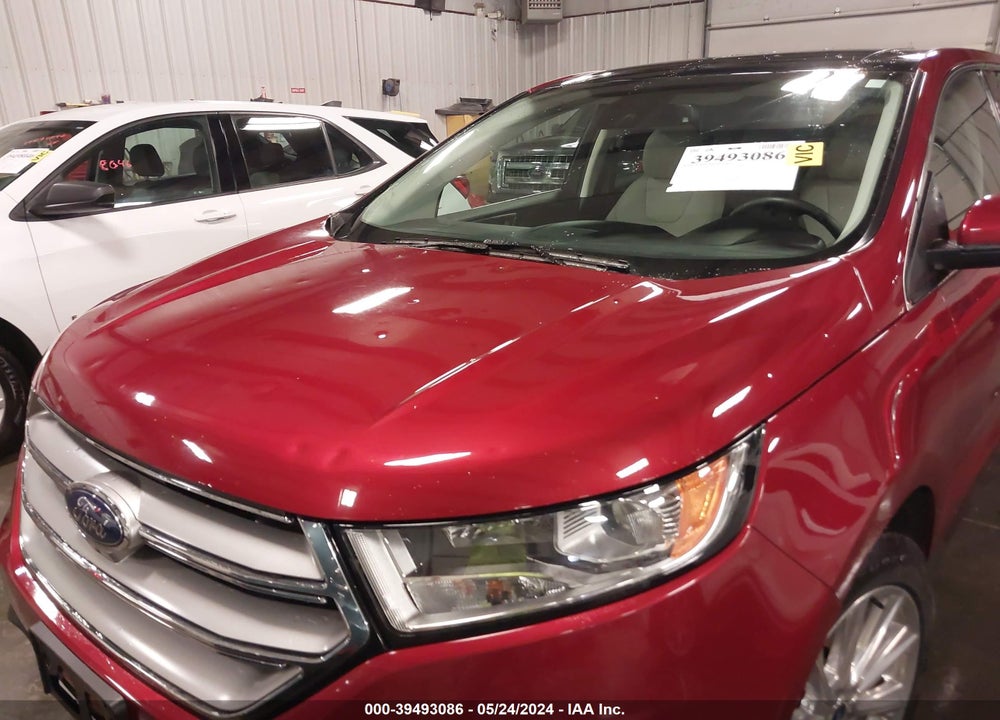 2017 FORD EDGE TITANIUM VIN: 2FMPK4K80HBC21820