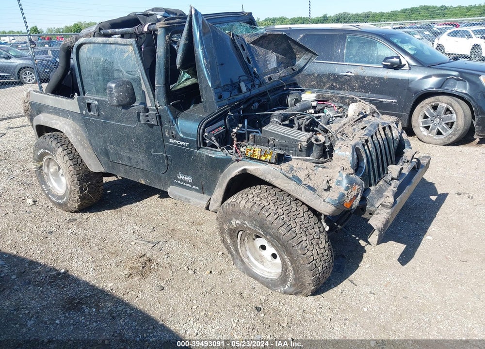 2006 JEEP WRANGLER SPORT VIN: 1J4FA49S76P700501